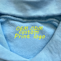 Hoodie Fleece Katun 100% Berkualitas Tinggi, Ukuran Besar, Model 3D, Lengan Panjang, Kerah Rajut, Ramah Lingkungan, Unisex untuk Musim Dingin