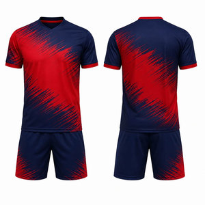 Camiseta de Neopreno con Estampado de Múltiples Colores para Árbitro de Fútbol, Pantalones Cortos con Bolsillos, Uniformes Transpirables, Diseño Sublimado - Product Image 1