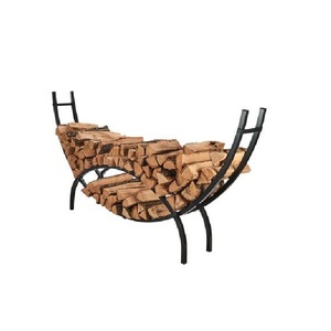 Nuevo Soporte para Leña, para Interiores y Exteriores, con Marco Cuadrado de Metal Moderno, Recubrimiento en Polvo, Tamaño, Forma y Color Personalizables - Product Image 5