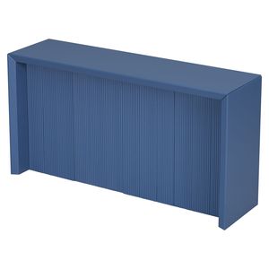 U_STYLE semplice Acacia impiallacciatura di legno consolle tavolo con disegno ondulato per lo studio ingresso corridoio Foyer soggiorno - Product Image 4