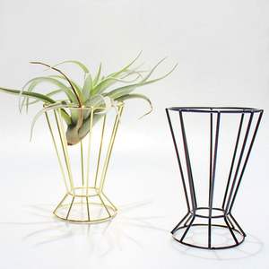 Elegant Iron Flower Pot Stand For Displaying Plants In Homes Balconies Gardens Indoor Outdoor <b>Patio</b> Spaces - Product Image 1