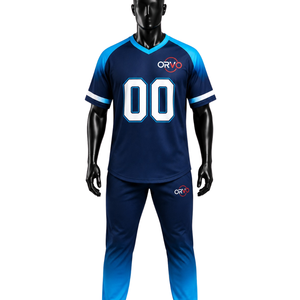Conjunto de Uniforme de Béisbol Personalizado, Jersey y Pantalones Transpirables de Secado Rápido, 100% Poliéster Sublimado, Ropa Deportiva, Servicio OEM - Product Image 1