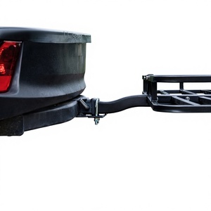 ตะกร้าบรรทุกสัมภาระท้ายรถแบบเหล็ก ขนาด 59x19 นิ้ว รับน้ำหนักได้ 500 ปอนด์ สำหรับรถ SUV รถบรรทุก รถพ่วง แร็คติดท้ายรถแบบรับขนาด 2 นิ้ว รุ่น GAPCGC004 - Product Image 1