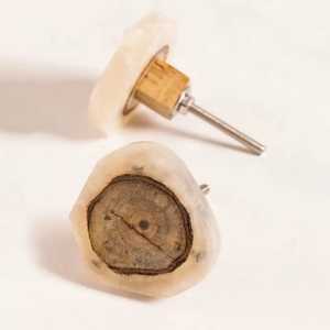 Poignée de porte en bois artisanale de luxe, design moderne, pour cuisine et chambre, poignée de meuble en résine, fabriquée à la main en Inde - Product Image 4