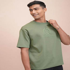 Camiseta en blanco informal de alta calidad, camiseta personalizada para hombre, camisetas con logotipo bordado serigrafiado, camisetas para hombre - Product Image 4