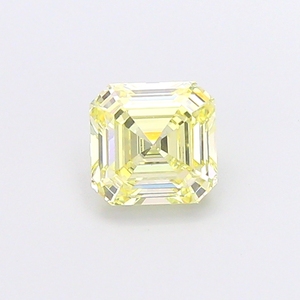 Exclusivo Diamante Amarillo Suelto de Corte Asscher VS1 de 1.20-1.30 Ct, Gema Brillante para Colecciones de Joyería Personalizada - Product Image 3