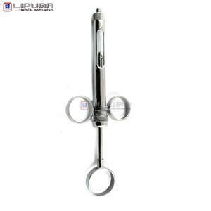 Jeringas de Cartucho de Aspiración Dental de Calidad Premium Fig. N.° 3 con 2 Placas Metálicas Reutilizables de Acero Inoxidable para Anestesia Local - Product Image 4