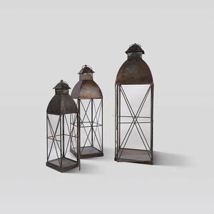 Farol Metálico de Diseño Tradicional Vintage con Asa, Ecológico, Duradero, Diseño Moderno, Iluminación para el Hogar, Decoración Perfecta para Mesa - Product Image 2