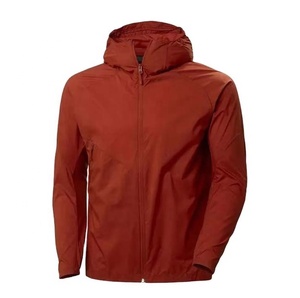 Chaqueta Cortavientos Impermeable de Alta Calidad para Hombre, con Logotipo Personalizado, Ligera, Transpirable, para Senderismo - Product Image 3