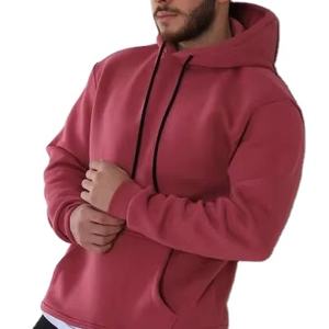 Sudadera con Capucha de Lana Casual para Hombre, Nueva Colección 2025, Antiarrugas, en Amarillo, Verde, Rosa, Morado y Naranja - Product Image 1