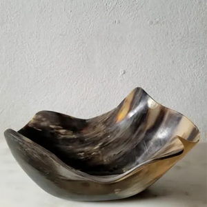 Tazón de Servir de Cuerno de Búfalo Natural Indio Negro Moderno, Hecho a Mano, Ecológico, de Alta Calidad, Libre de BPA, Diseño Más Vendido - Product Image 5