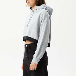 เสื้อฮู้ดสำหรับผู้หญิงเสื้อครอปถักแฟชั่นกลางแจ้งมีฮู้ดสำหรับฤดูหนาว2026 - Product Image 3