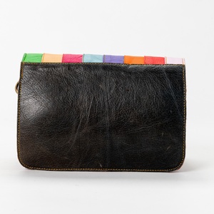 <b>Large</b> Capacity Casual Fashionable Cowhide Leather <b>bag</b> Summer Season Vintage Patchwork Genuine Leather Crossbody <b>Shoulder</b> <b>bag</b> - Product Image 3