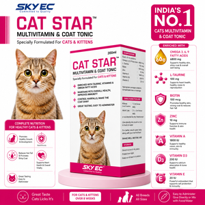 Tónico Nutricional Multivitamínico para Gatos y Gatitos Safe Cat Star Complete, 200 ml, para Todas las Razas y Edades, Superventas - Product Image 3