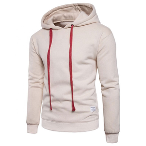 Sweat à capuche en molleton respirant et écologique pour homme, en coton/bambou tricoté, imperméable, séchage rapide, bleu roi, grande taille, impression personnalisée - Product Image 2