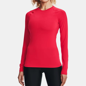 Vente chaude : Haut de sport pour femme à manches longues, coupe décontractée, en tissu doux et extensible, idéal pour l'entraînement et le yoga, vente en gros OEM ODM - Product Image 1