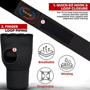 KING4RING Gel Quick Hand Wrap para Guantes de Boxeo - Ligero y Duradero, Unisex, para Kickboxing - Product Image 4