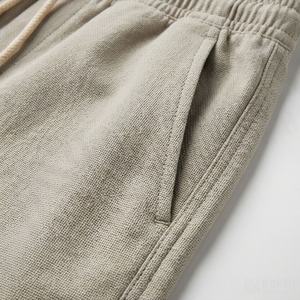 Pantalones Cortos Deportivos de Algodón 100% Hechos a Medida OEM ODM, Transpirables, de Secado Rápido, Ajuste Holgado, para Gimnasio y Uso Casual, Pantalones Largos Suaves de Verano - Product Image 5