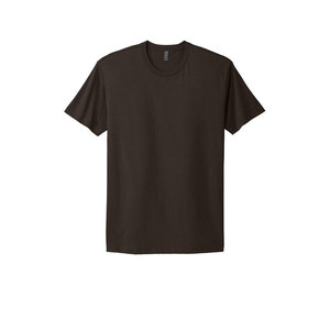 Producción en Masa de Camisetas Color Chocolate Oscuro de Algodón Peinado Anillado 100% Airlume para Prendas de Nivel Superior, Pedido al por Mayor - Product Image 4