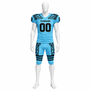 Uniforme de football américain sur mesure de haute qualité, respirant, best-seller - Product Image 1