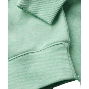 Nueva llegada personalizado liso holgado cálido invierno desgaste moda francés Terry de punto antiarrugas transpirable sudaderas de mujer - Product Image 6