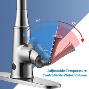 Rubinetto da Cucina Automatico con Sensore di Movimento, 4 Modalità di Spruzzatura, Idea Regalo Natalizia per Lavello - Product Image 6