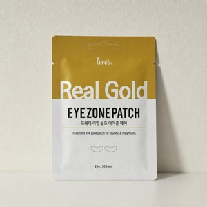 แผ่นมาส์กใต้ตา Prreti Real Gold Eye Zone Patch 30 แผ่น มาส์กใต้ตาเกาหลี ไฮโดรเจล บำรุงผิวรอบดวงตา ขายส่ง ผลิตภัณฑ์ดูแลผิว - Product Image 1