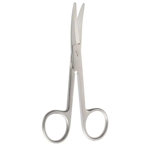 Ciseaux nasaux Fomon Saber Back Premium 13 cm – Ciseaux nasaux Fomon Saber Back réutilisables en acier inoxydable pour rhinoplastie et chirurgie nasale - Product Image 1