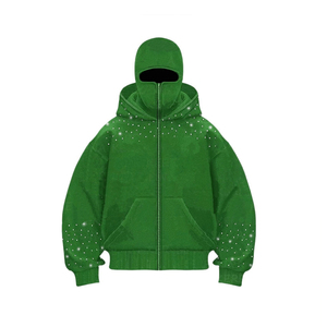 เสื้อฮู้ดซิป OEM 400gsm พรีเมียม ผ้าฟลีซหนานุ่ม สำหรับผู้ซื้อขายส่งระดับโลก - Product Image 1