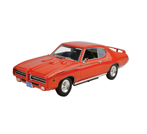 Modellino <span class=keywords><strong>Auto</strong></span> Classica American Vintage Muscle Car del 1969 in Scala 1:18, in Lega Pressofusa, Veicolo Hardtop ad Alte Prestazioni Anni '60 - Product Image 3