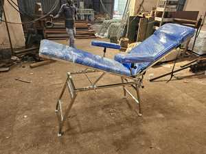 Silla portátil de donación de sangre, silla plegable de acero para donantes de sangre, para campamentos de donación de sangre, sillón plegable portátil para donantes de sangre. - Product Image 5