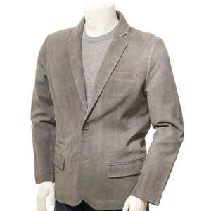 Chaqueta de cuero personalizada para hombre para invierno, diseño con cuello vuelto, corte regular y mangas largas. - Product Image 1