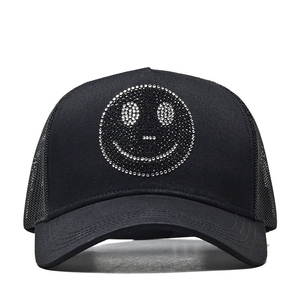 Casquette Trucker Structurée en Coton Classique OEM avec Logo Brodé Personnalisé, Casquette Trucker Snapback 5 Panneaux de Haute Qualité - Product Image 4