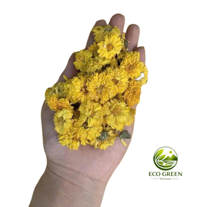ดอกเก๊กฮวยแห้งธรรมชาติ ชาสมุนไพร ดอกสีเหลือง สำหรับส่งออกจำนวนมาก เหมาะสำหรับขายปลีกและขายส่ง - Product Image 4