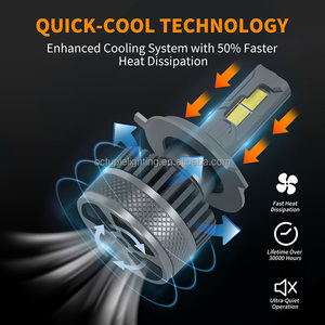 Đèn pha ô tô <span class=keywords><strong>LED</strong></span> công suất cao OCTUPLE Factory 360W 36000LM H4 H7 H11, hệ thống chiếu sáng tự động, đèn pha <span class=keywords><strong>LED</strong></span> cho E90 F30 E60 F10 E92 - Product Image 4