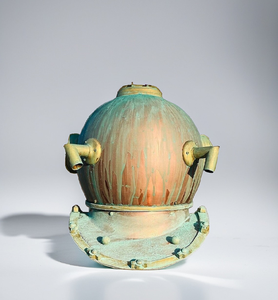 Réplica del Casco de Buceo Mark V de la Marina de los Estados Unidos, Hecho a Mano, Decoración Náutica Coleccionable Vintage para el Hogar u Oficina - Product Image 5