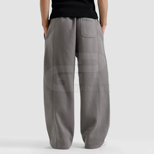 กางเกงขายาวทรงหลวมสำหรับผู้ชาย ผ้าเนื้อนุ่ม ดีไซน์สวมใส่สบาย เหมาะสำหรับการเดินทางแบบสบายๆ และกิจกรรมพักผ่อน - Product Image 2