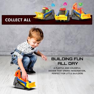 Lot de jouets de construction miniatures Rio avec camion benne réaliste ou pelle hydraulique et grue, disponible au prix d'usine - Product Image 4