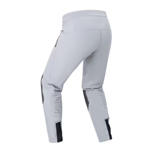 Pantalon de VTT pour homme adulte avec protections pour les genoux et poches latérales, coupe sportive, taille élastique - Product Image 2