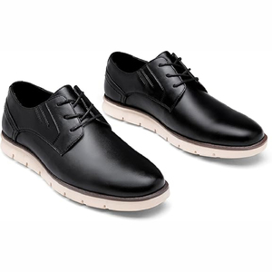 Zapatos Oxford de Negocios de Cuero Genuino con Punta Cuadrada, los Más Populares, Color Personalizado - Product Image 4