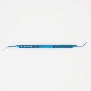 Instrument de chirurgie de la cataracte professionnel Nichamin Quick Chopper & Nucleus Pick, double extrémité, en titane, pour gaucher - Product Image 6
