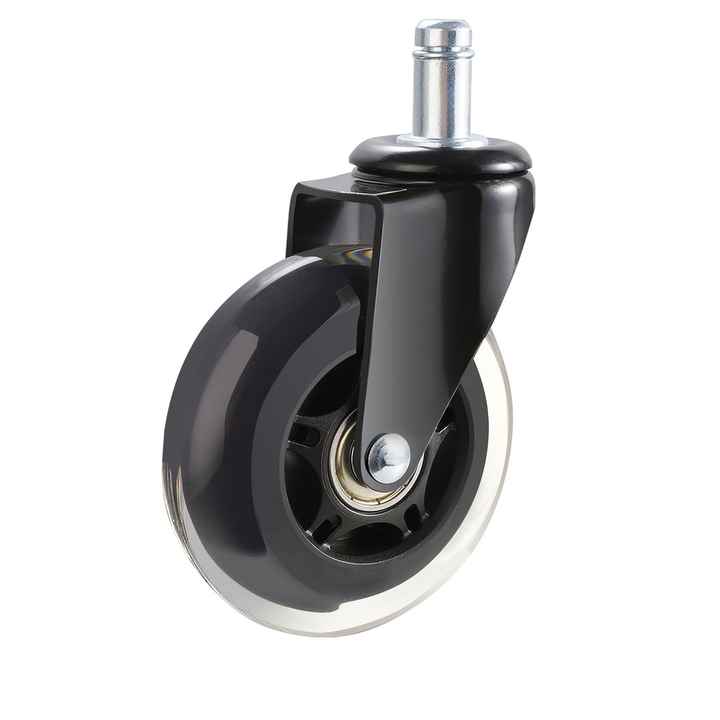 Heavy Duty 5 3 Inch Office Chair Wheels 130 Lbs Load Capacity Universal Fit for Most Chairs Furniture Casters Replacement for
