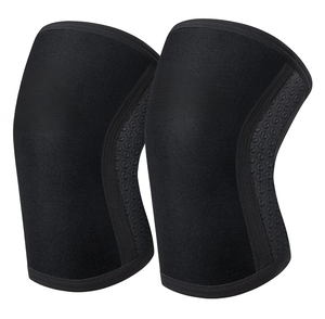 Custom Elastic 7mm Neoprene <b>Knee</b> Sleeve for Fitness Training Weight Lifting Non-Slip Breathable <b>Compression</b> Wraps Professional - Product Image 1
