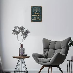 CIFbuy Decorazione da parete in metallo in stile ceppo vintage, citazioni divertenti sulla vita, insegna in ferro per casa, bar, garage, caffè, Natale, Oktoberfest - Product Image 2