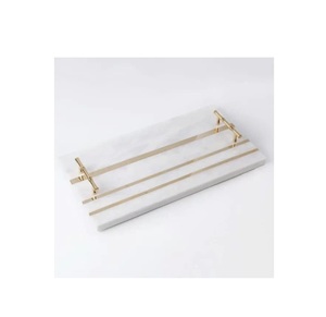 100% Natural White Marble <b>Tray</b> Customized Design Home Party Wear Dinner Marble Serving <b>Tray</b> Wholesale Price Food <b>Storage</b> <b>Tray</b> - Product Image 1
