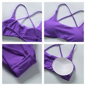 Soutien-gorge de sport pour femme, haute qualité, respirant, pour fitness, entraînement, gym, course à pied, yoga, dos élégant, simple - Grande Vente - Product Image 6