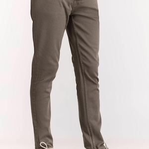 Jeans en denim pour homme de haute qualité, tissage solide respirant, coupe décontractée, tissu durable, idéal pour l'été - Product Image 3