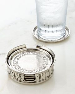 Ensemble de sous-verres rustiques en métal faits à la main, parfaits pour les salles à manger, les salons et l'accueil des invités avec confort - Product Image 5
