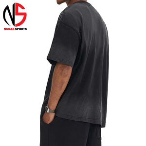 เสื้อยืด NURAK Custom 210gsm 240gsm 300gsm ผู้ชาย ผ้าฝ้าย 100% คุณภาพดี สตรีทแวร์ ทรงปกติ พิมพ์ลาย แห้งเร็ว ระบายอากาศดี คอกลม - Product Image 3