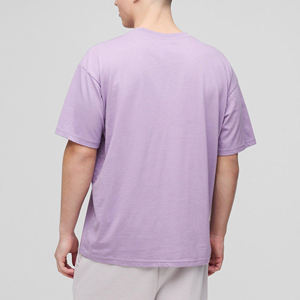 Summer Casual Wear Men's T-<b>Shirts</b> Custom Digital Printing Logo Regular Fit Solid Color Breathable Hip Hop Eco-Friendly - Product Image 3